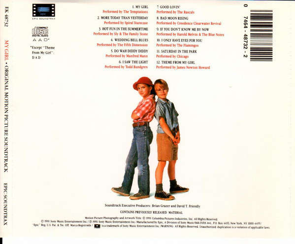 Soundtracks - My Girl 1 + 2 CD Import Set
