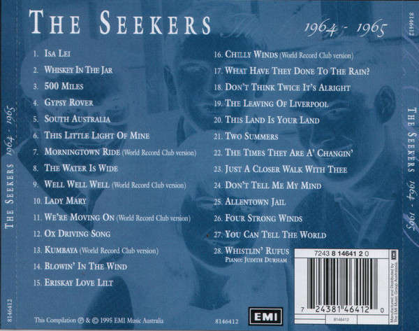 Seekers - 1964 - 1965 & 1966 - 1967 2x CD Import