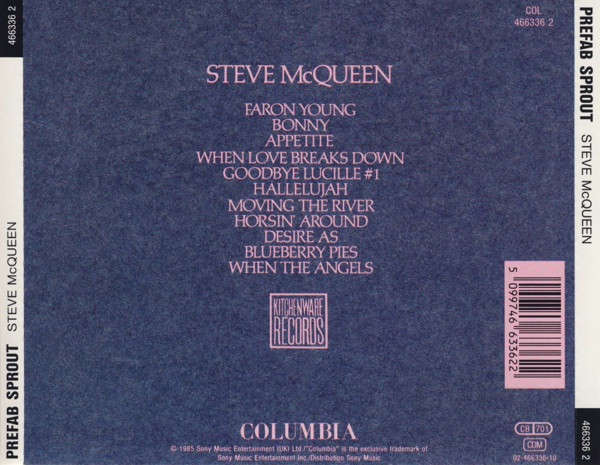 Prefab Sprout - Steve McQueen CD Import
