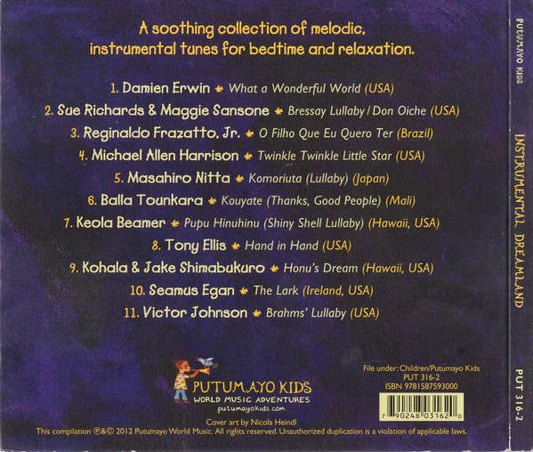 Putumato Various - Instrumental Dreamland CD Import