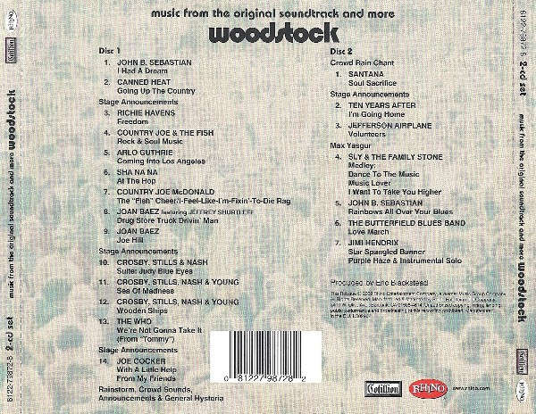 Soundtrack - Woodstock Double CD Import