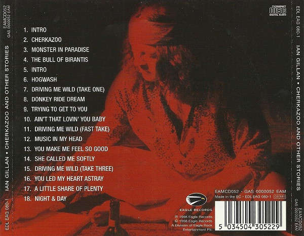 Ian Gillan - Cherkazoo & Other Stories... CD Import