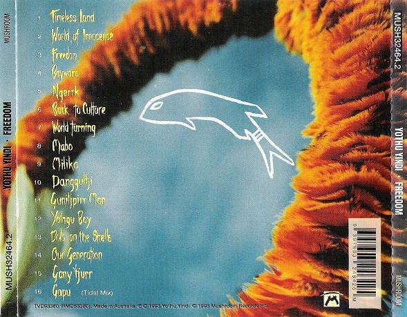 Yothu Yindi - Freedom CD Import