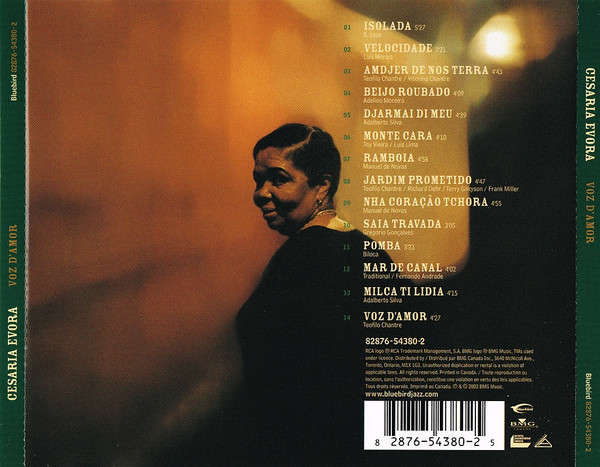 Cesaria Evora - Voz D'Amor CD Import