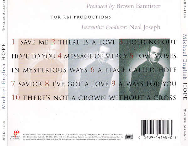 Michael English - Hope CD Import