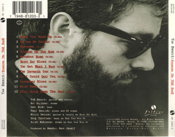 Tab Benoit - Standing On the Bank CD Import
