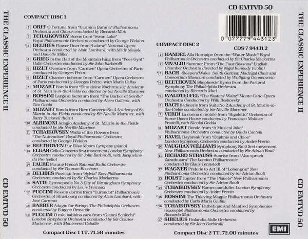 Various - Classic Experience II Double CD Import Sealed