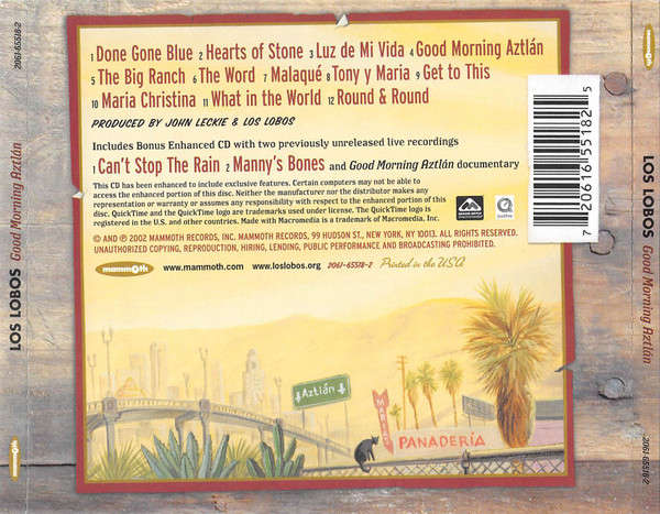 Los Lobos - Good Morning Aztlán Double CD Import