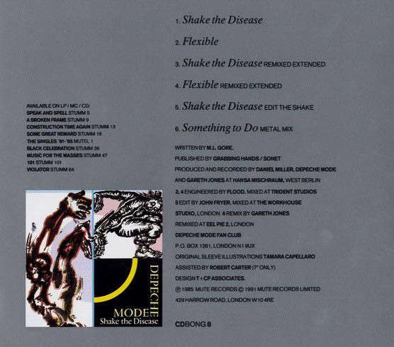 Depeche Mode - Shake The Disease CD Maxi Single Import