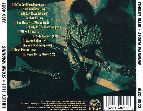 Tinsley Ellis - Storm Warning CD Import