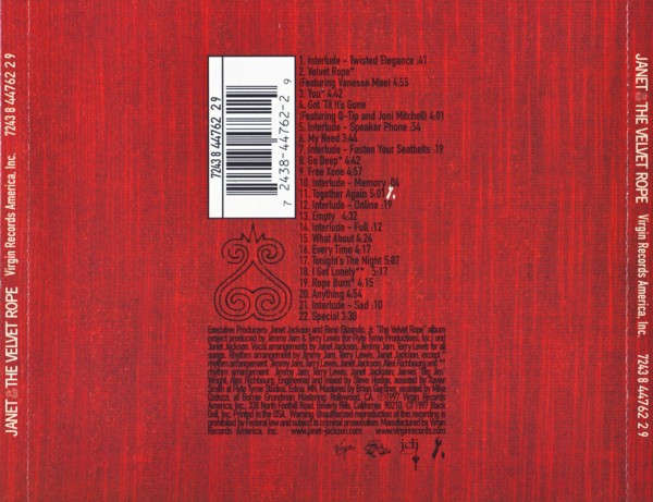 Janet Jackson - The Velvet Rope CD Import