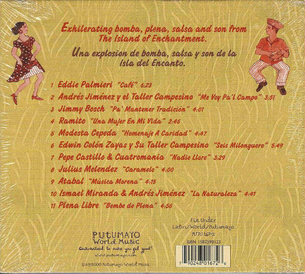 Putumayo Various - Puerto Rico CD Import