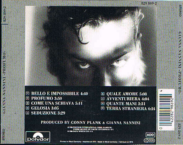 Gianna Nannini - Profumo CD Import