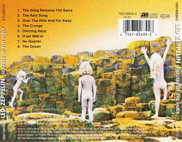 Led Zeppelin - Houses of the Holy CD Import