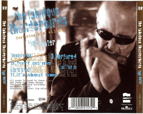 Fabulous Thunderbirds & Kim Wilson - High Water CD Import