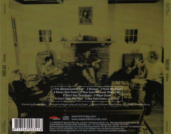 Third Day - Time CD Import