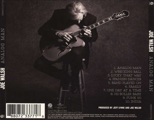 Joe Walsh - Analog Man CD Import