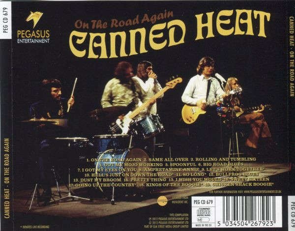 Canned Heat - On the Road Again CD Import