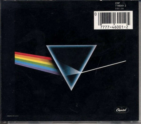 Pink Floyd - The Dark Side of the Moon CD Import