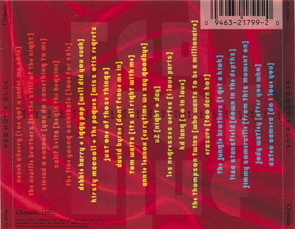 Various - Red Hot + Blue CD Import