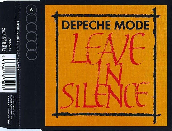 Depeche Mode - Leave In Silence CD Maxi Single Import
