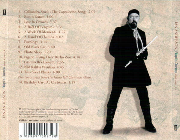 Ian Anderson - Rupi's Dance CD Import