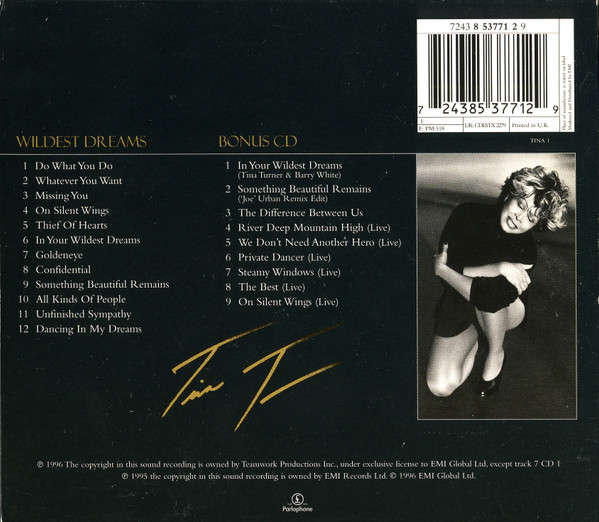 Tina Turner - Wildest Dreams (Special Tour Edition) Double CD Import