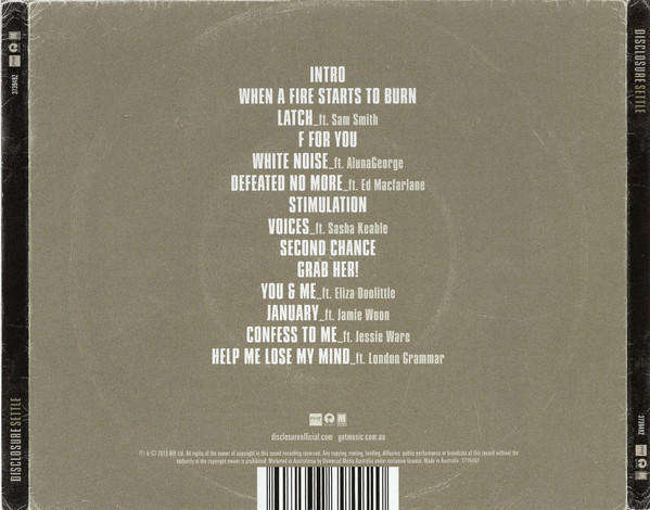 Disclosure - Settle CD Import
