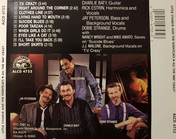 Little Charlie & Nightcats - All the Way Crazy CD Import