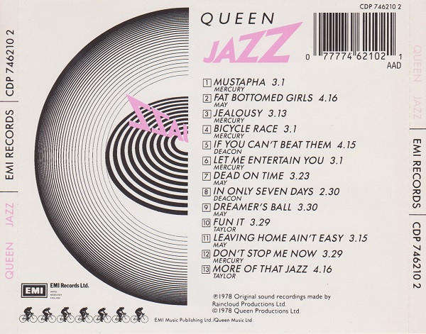 Queen - Jazz CD Import
