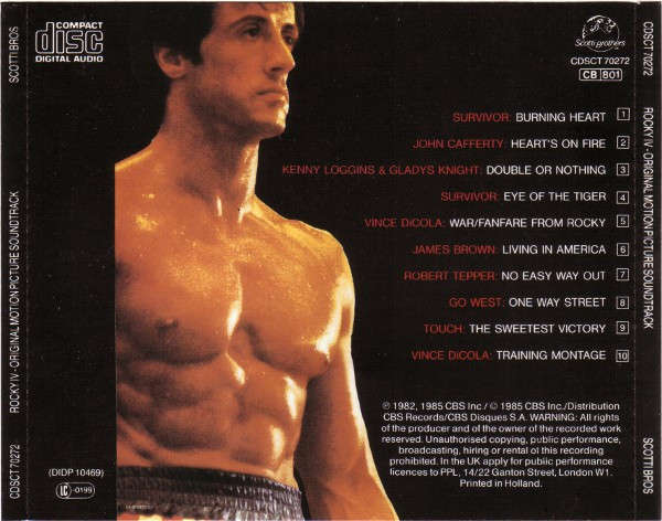 Soundtrack - Rocky IV CD Import