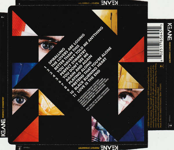 Keane - Perfect Symmetry CD Import