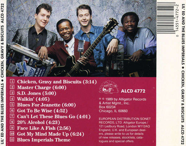 Lil' Ed & Blues Imperials - Chicken, Gravy & Biscuits CD Import