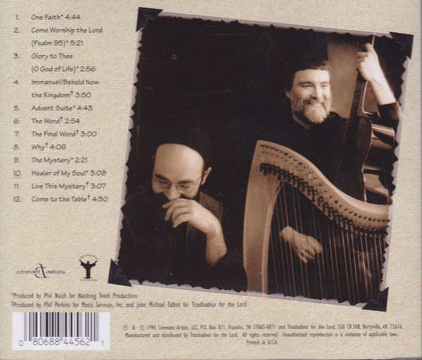 Michael Card & John Michael Talbot - Brother To Brother CD Import