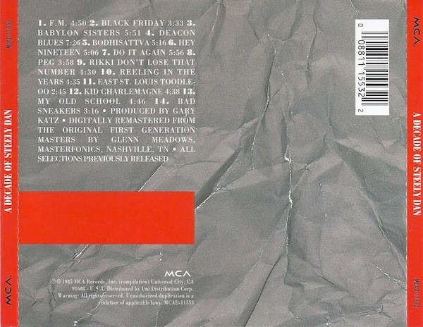 Steely Dan - A Decade of CD Import