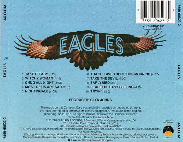 Eagles - Eagles CD Import