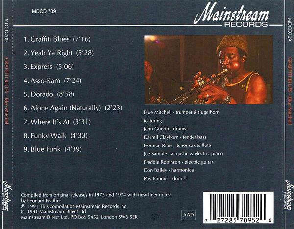 Blue Mitchell - Graffiti Blues CD Import
