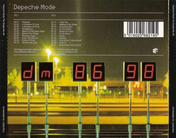 Depeche Mode - Singles 86>98 Double CD Import