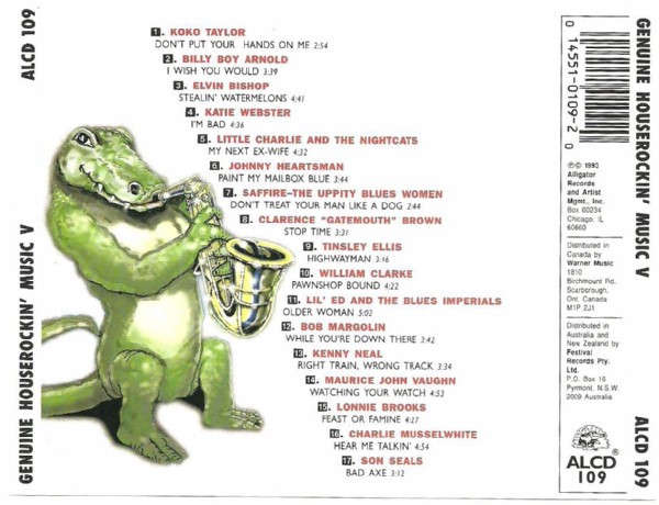 Various - Genuine Houserockin' Music V CD Import