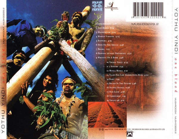 Yothu Yindi - One Blood CD Import