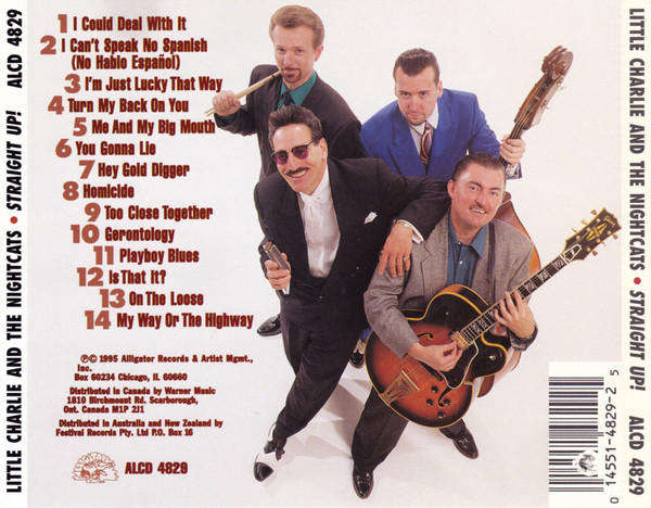 Little Charlie & Nightcats - Straight Up! CD Import