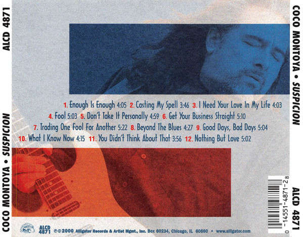 Coco Montoya - Suspicion CD Import