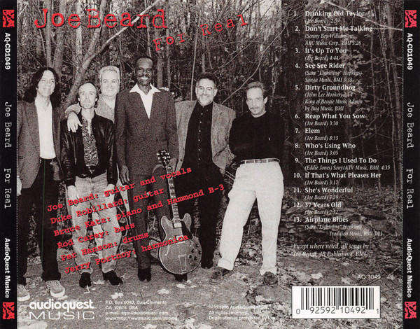 Joe Beard & Duke Robillard & Friends - For Real CD Import