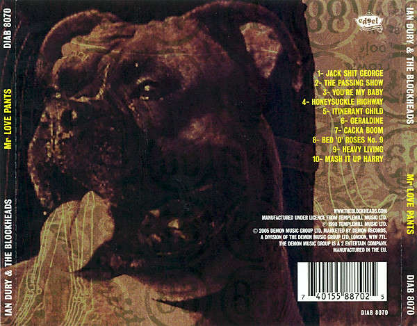 Ian Dury & the Blockheads - Mr. Love Pants  CD Import