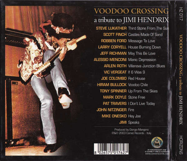 Various - Voodoo Crossing: A Tribute To Jimi Hendrix CD Import