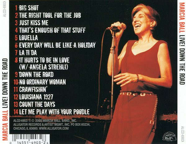 Marcia Ball - Live! Down the Road CD Import