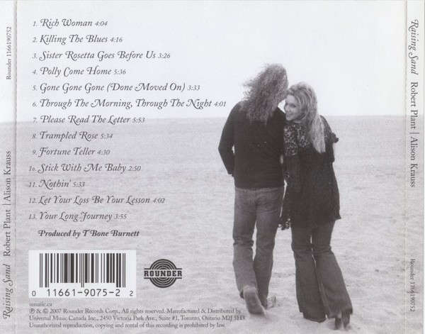 Robert Plant & Alison Krauss - Raising Sand CD Import