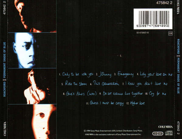 Roachford - Permanent Shade of Blue CD Import