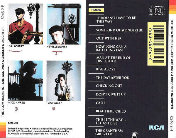 Blow Monkeys - She Was Only a Grocer's Daughter CD Import