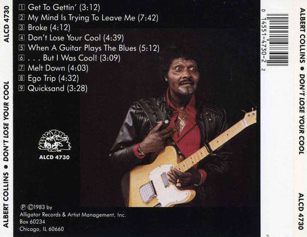 Albert Collins & Ice Breakers - Don't Lose Your Cool CD Import
